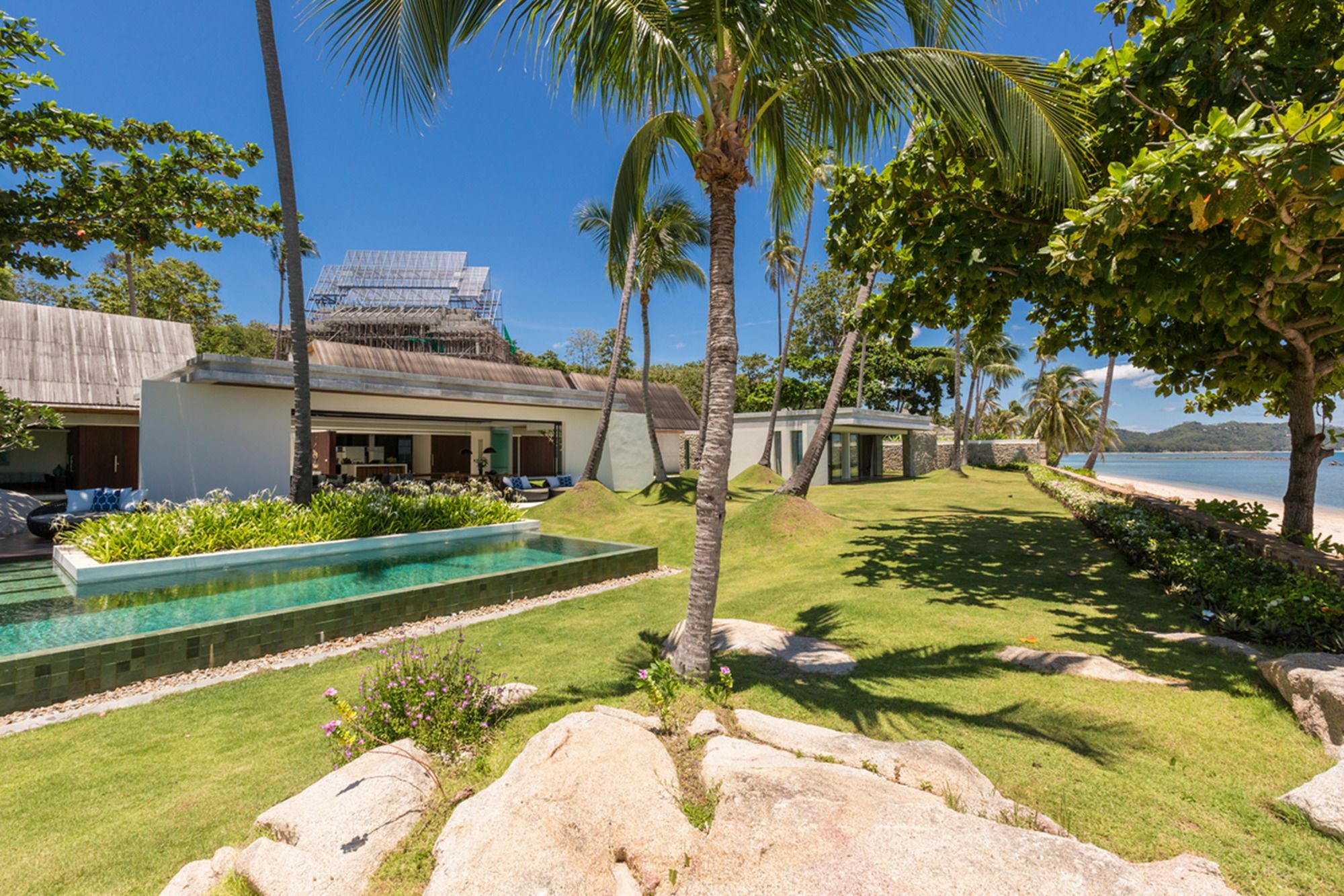 Fashionable Villa Malabar Beachfront 5 Bedrooms Plus 2 Kid'S Bedrooms Laem Sor المظهر الخارجي الصورة